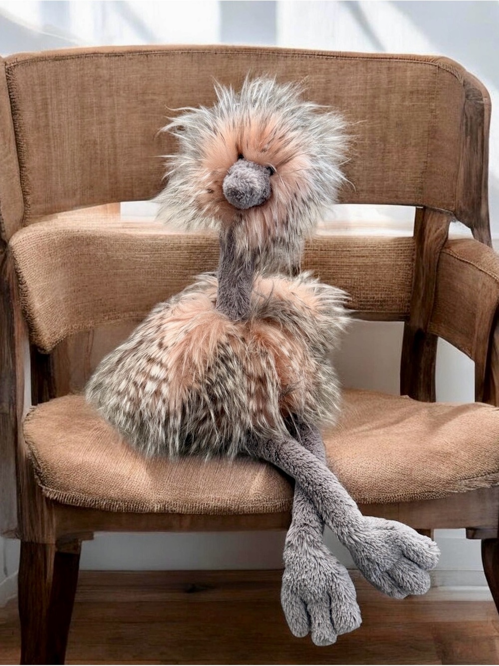 Authentic Jellycat Odette Ostrich